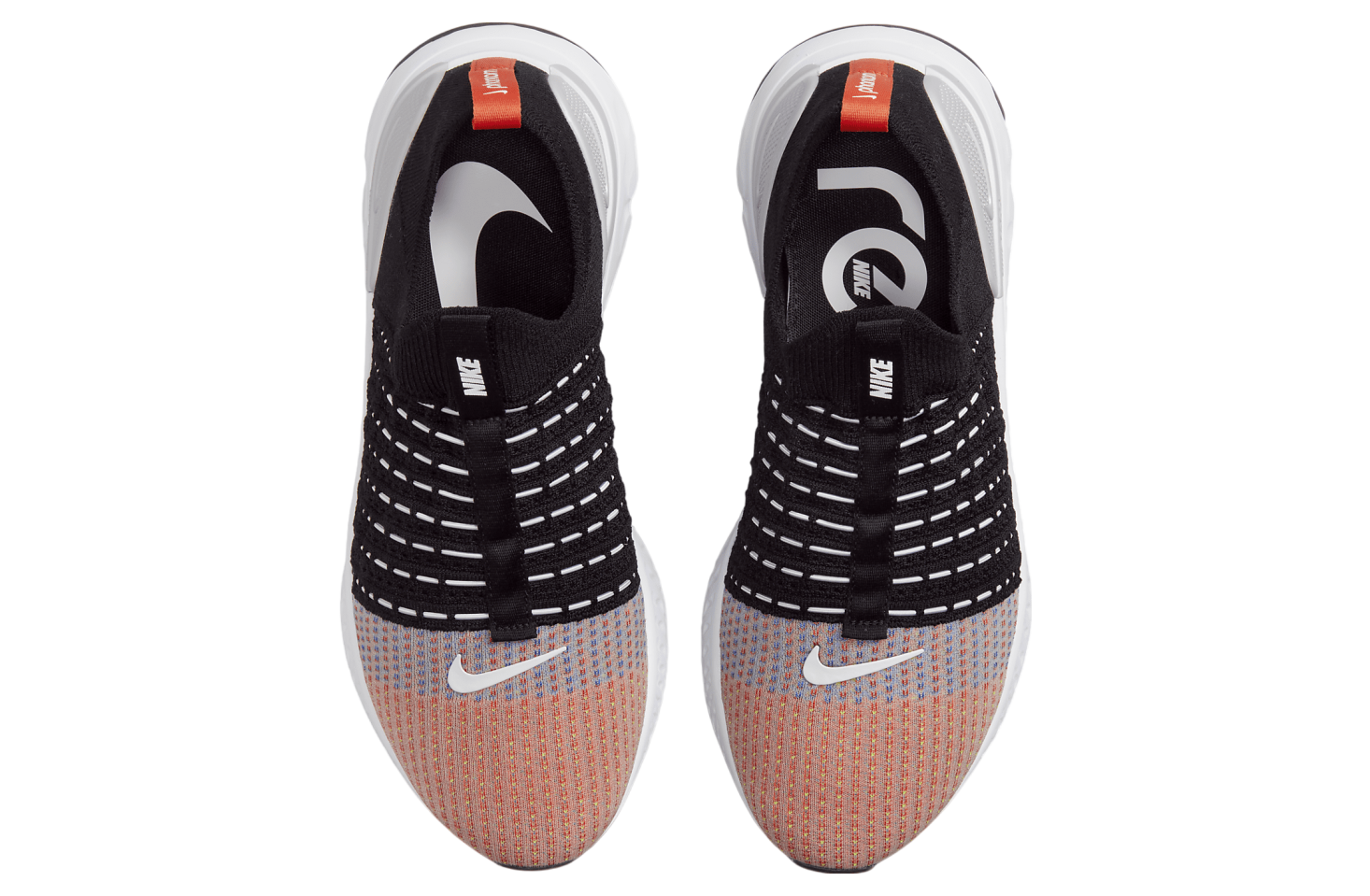 Nike React Phantom Run Flyknit 2 Black / Team Orange