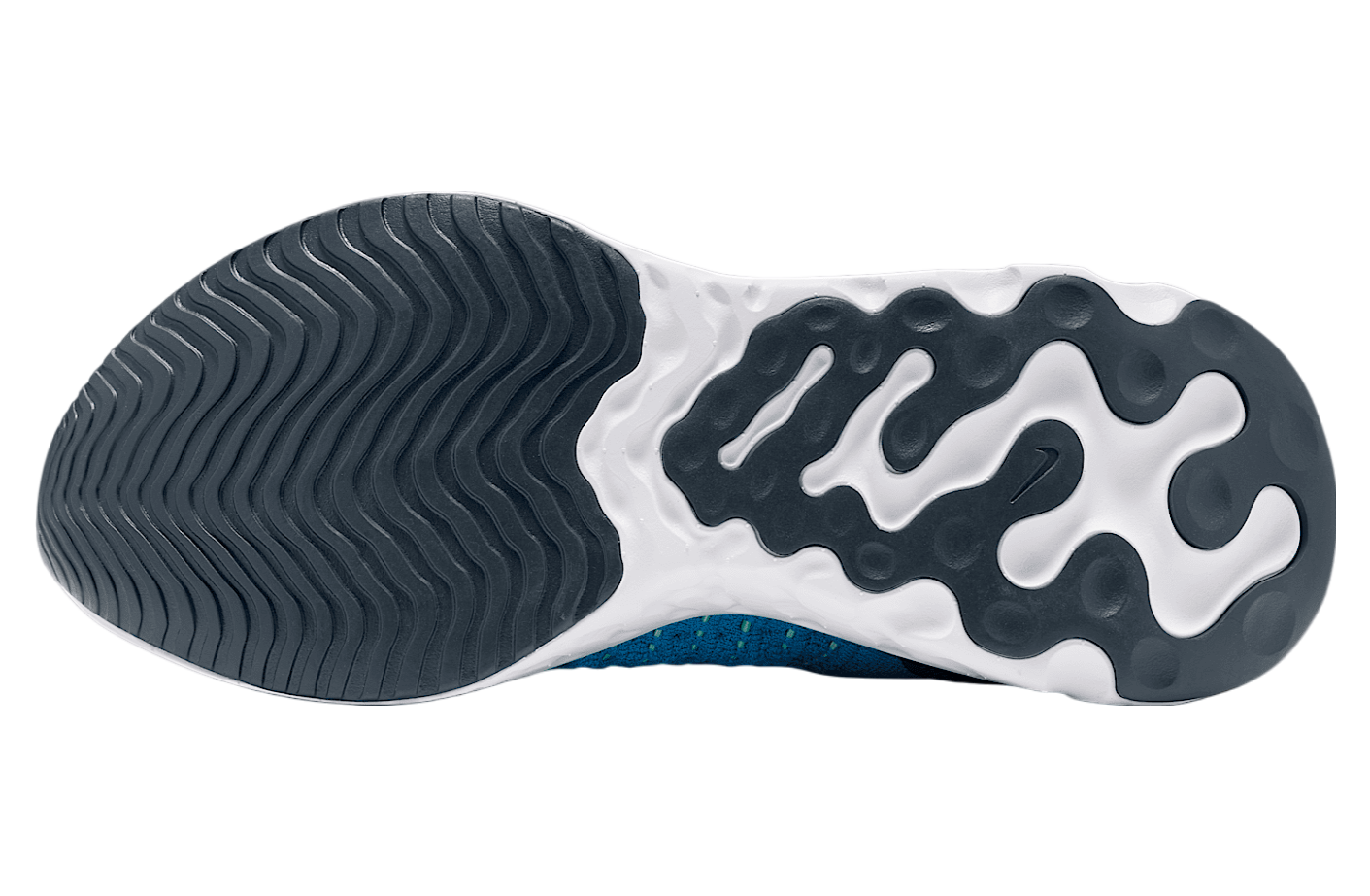 Nike React Phantom Run Flyknit 2 Blue Orbit / Vapor Green