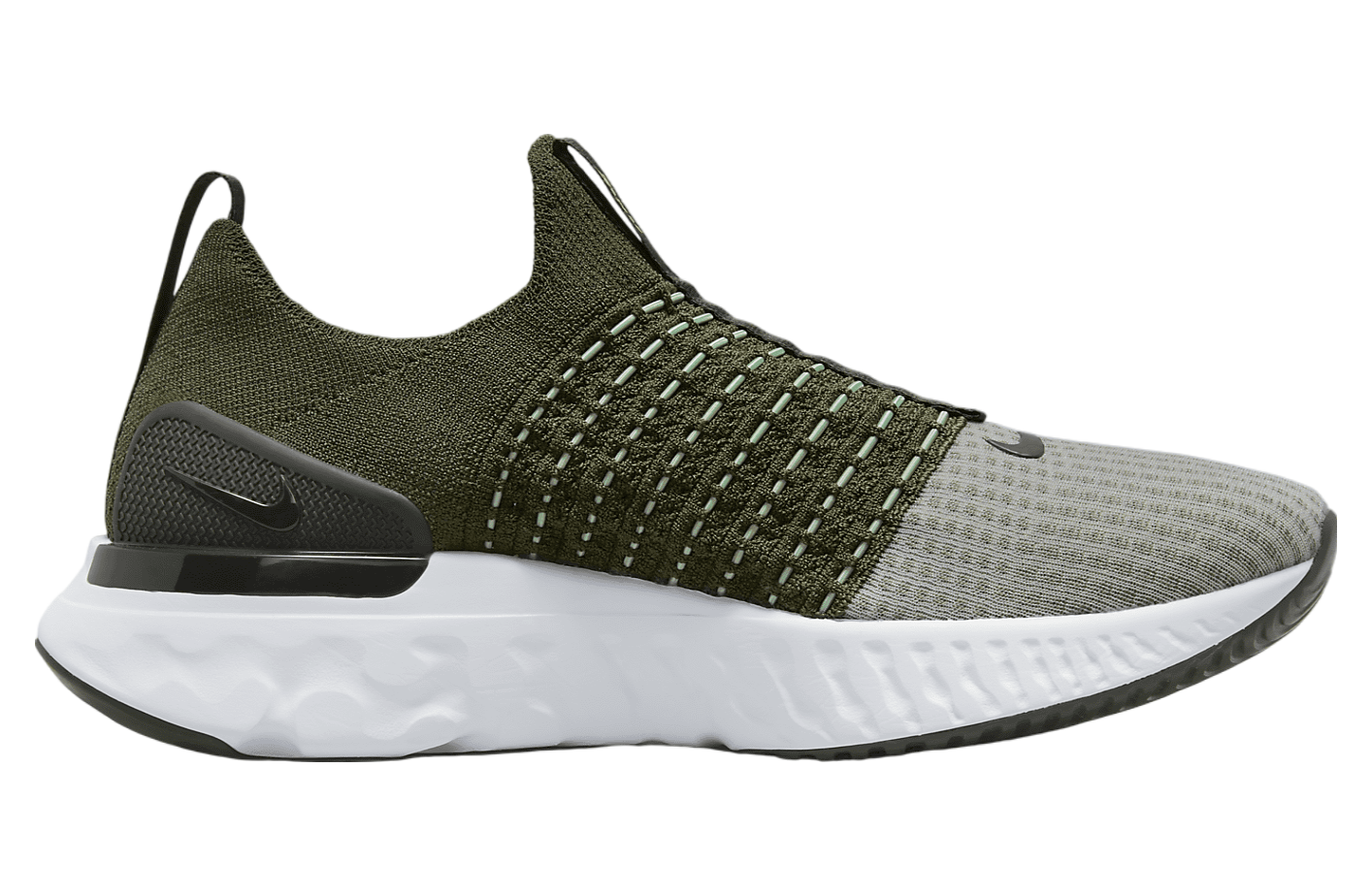 Nike React Phantom Run Flyknit 2 Rough Green / Sequoia