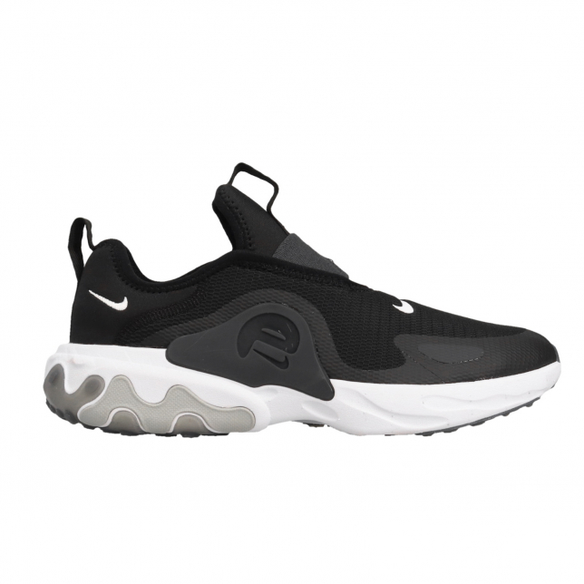 Nike React Presto Extreme GS Black White Light Smoke Grey CD6884001