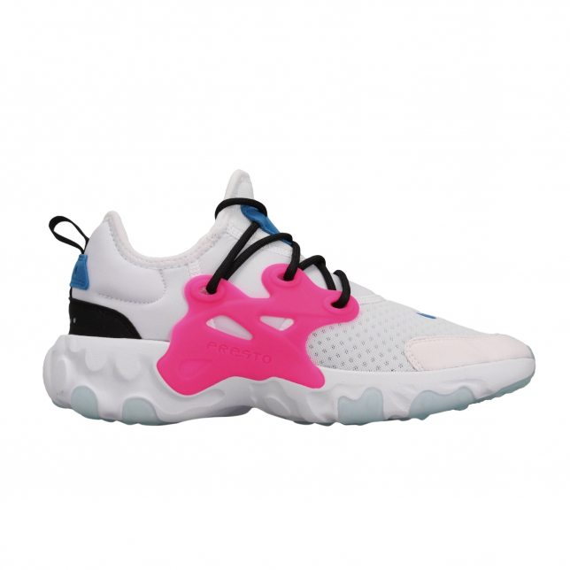 Nike React Presto GS White Hyper Pink Photo Blue BQ4002101