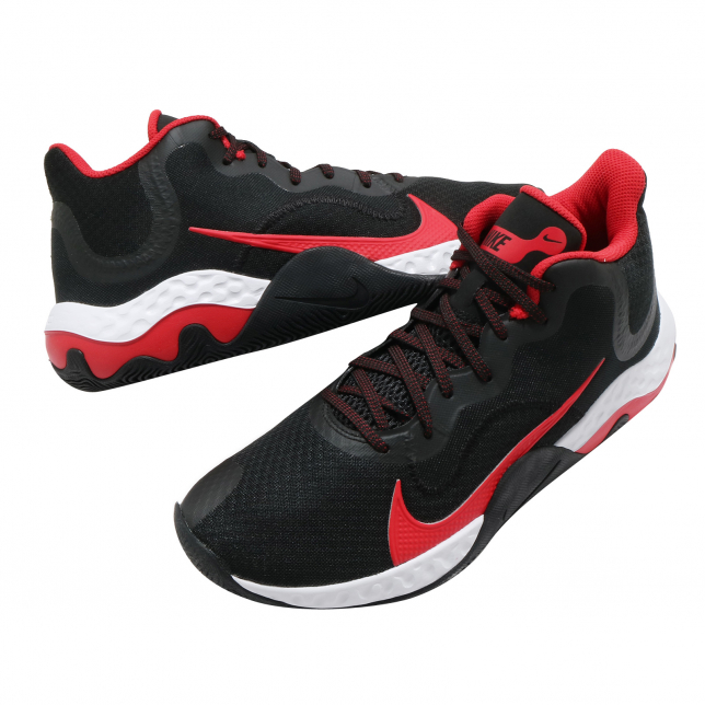 Nike Renew Elevate Black University Red White - Jan 2021 - CK2669003