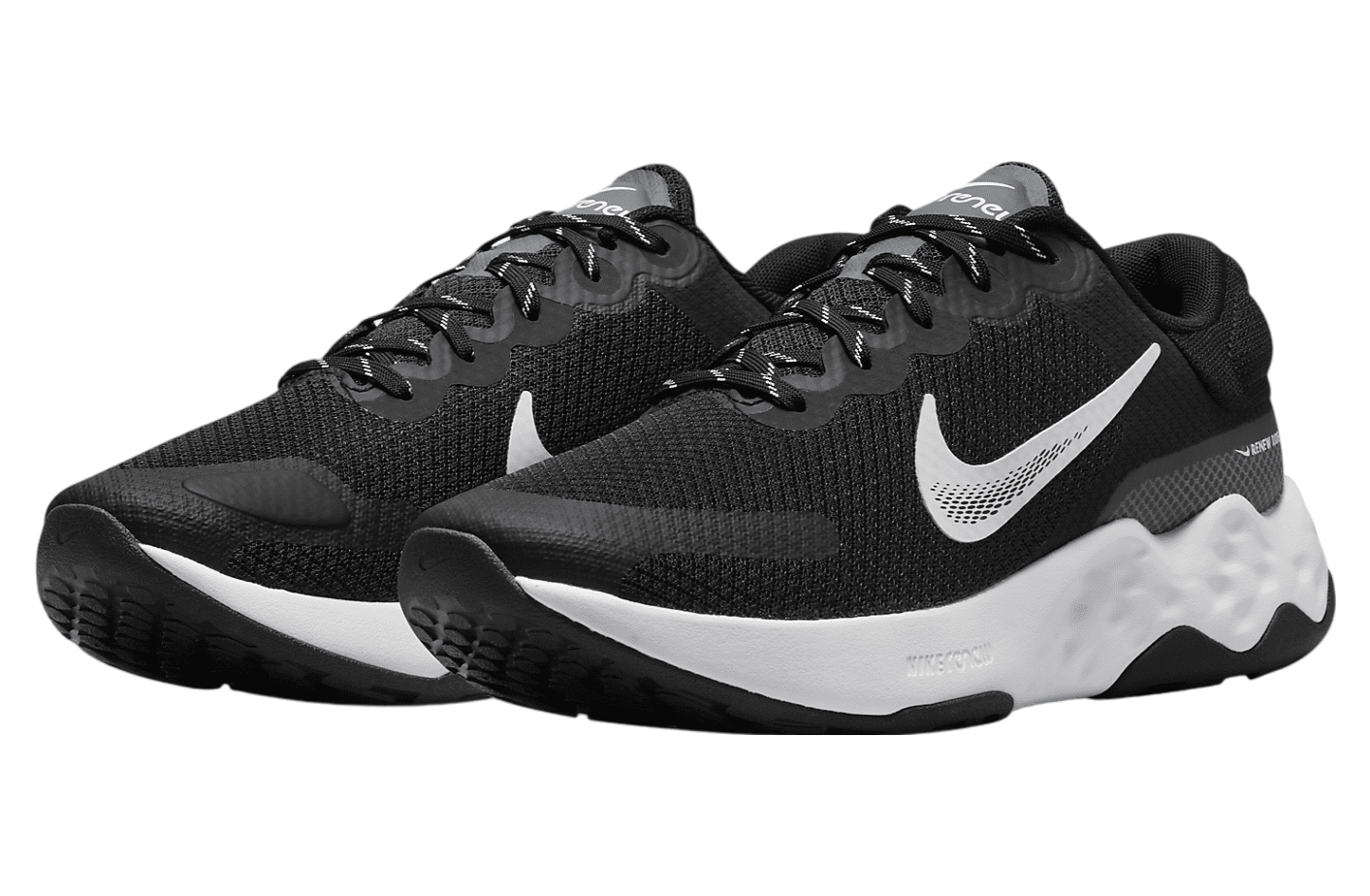 Nike Renew Ride 3 Black / Dark Smoke Grey