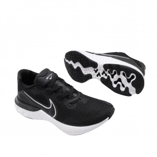 Nike Renew Run Black Metallic Silver