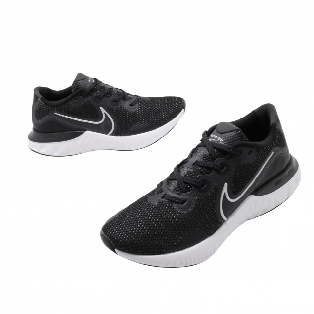 Nike Renew Run Black Metallic Silver