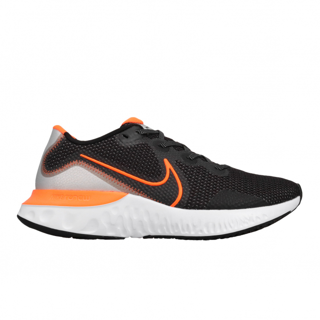 Nike Renew Run Black Total Orange