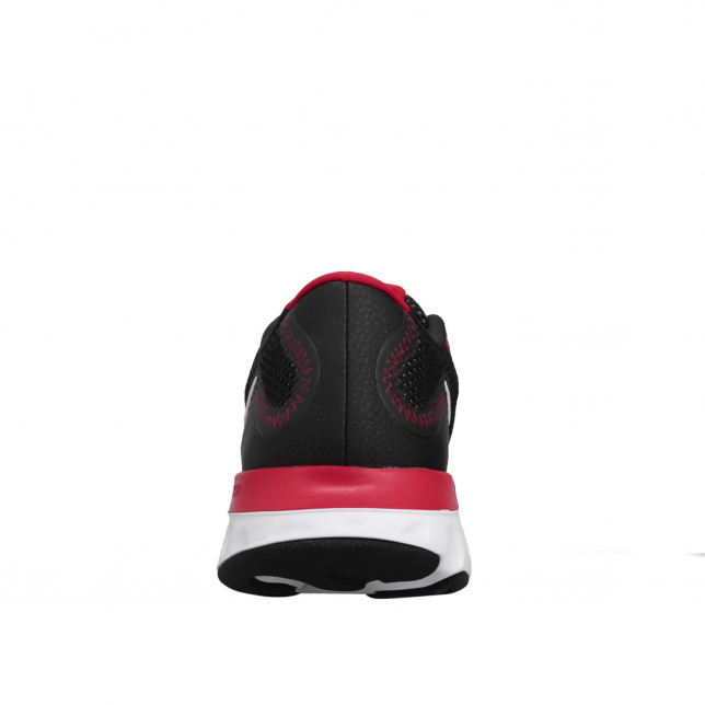 Nike Renew Run Black White University Red