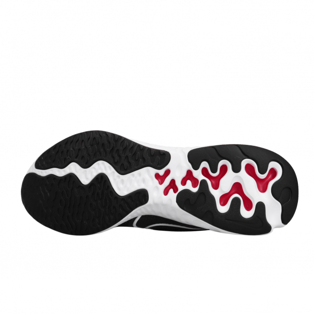 Nike Renew Run Black White University Red - Jan 2020 - CK6357005