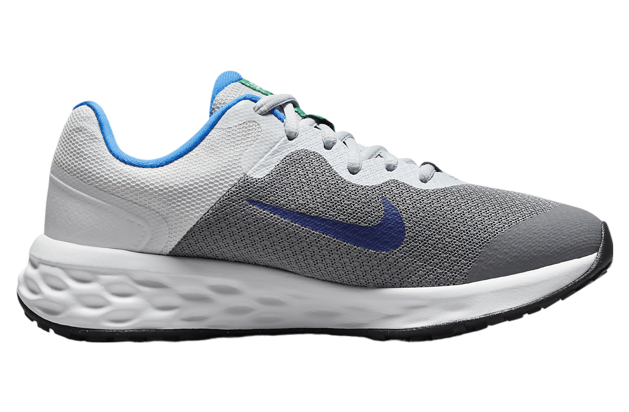 Nike Revolution 6 GS Cool Grey / Deep Royal Blue