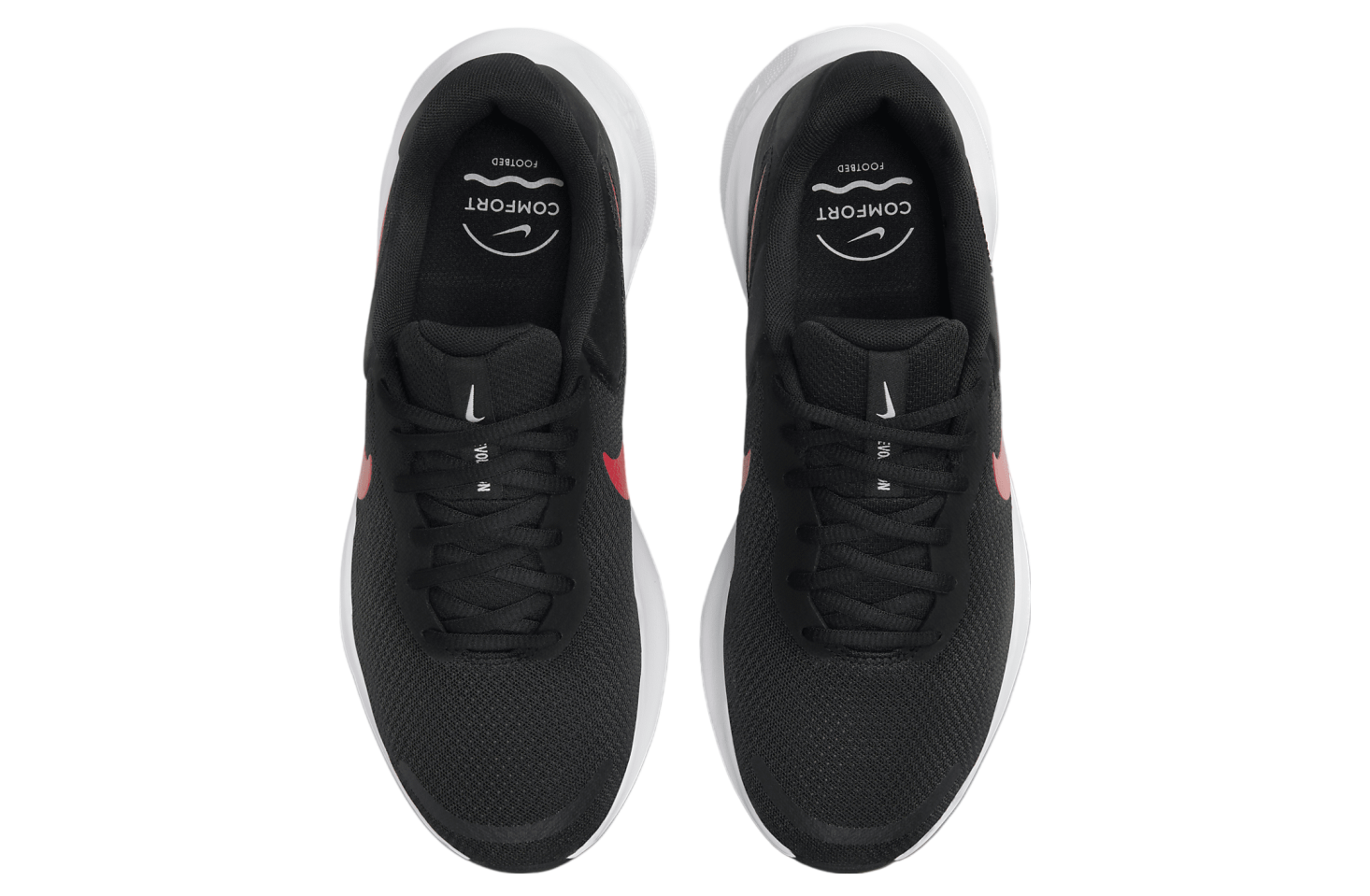 Nike Revolution 7 Black / University Red