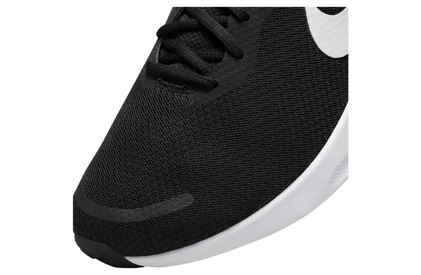 Nike Revolution 7 Black / White (Extra Wide)