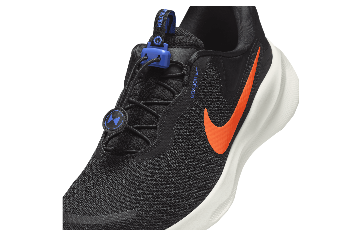 Nike Revolution 7 EasyOn Black / Astronomy Blue