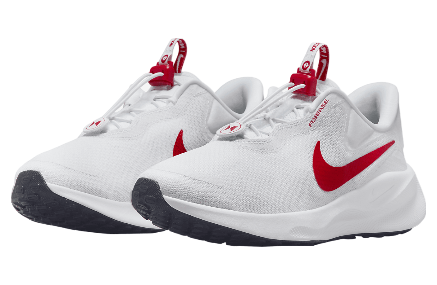 Nike Revolution 7 EasyOn White / University Red