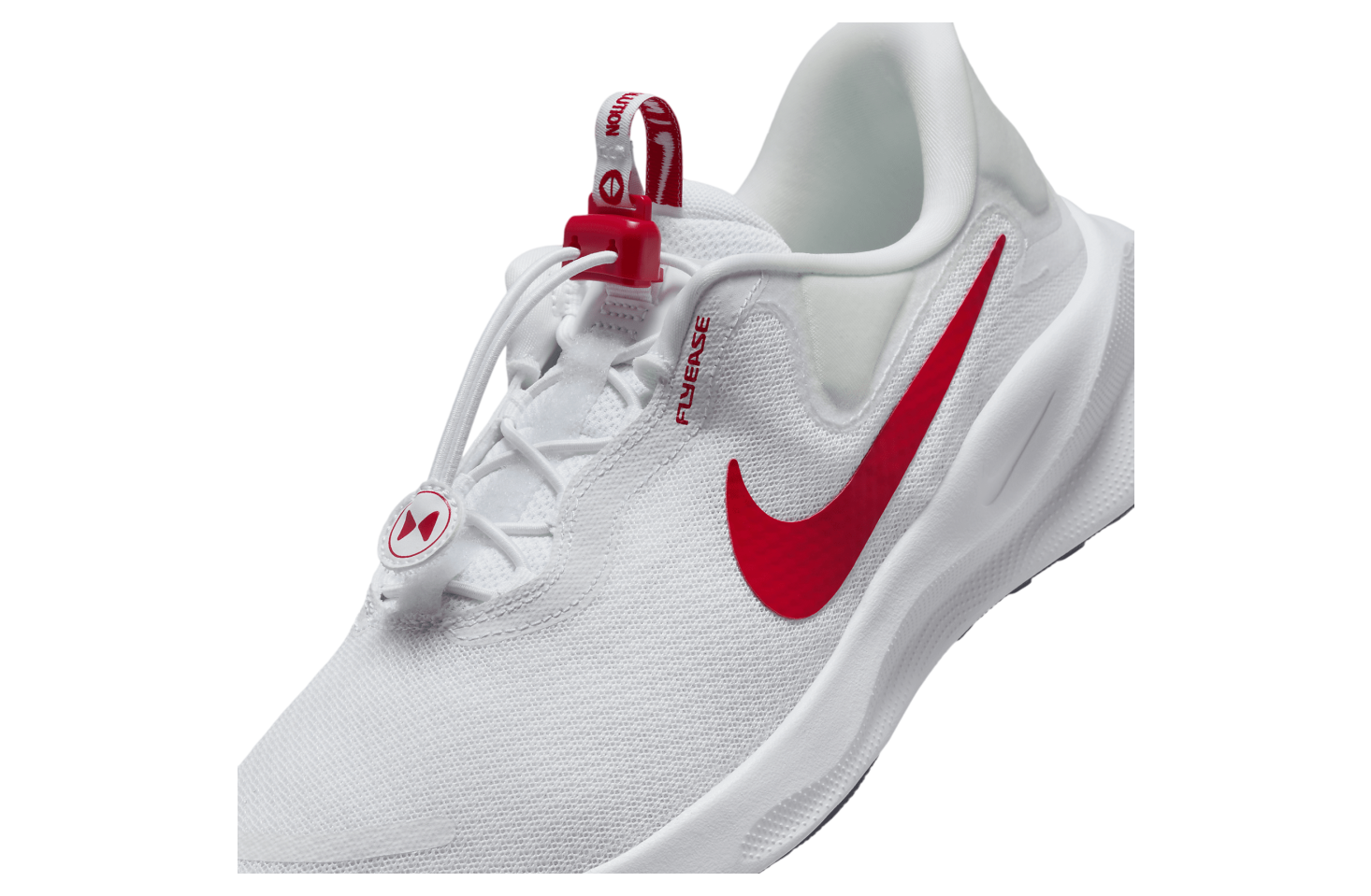 Nike Revolution 7 EasyOn White / University Red