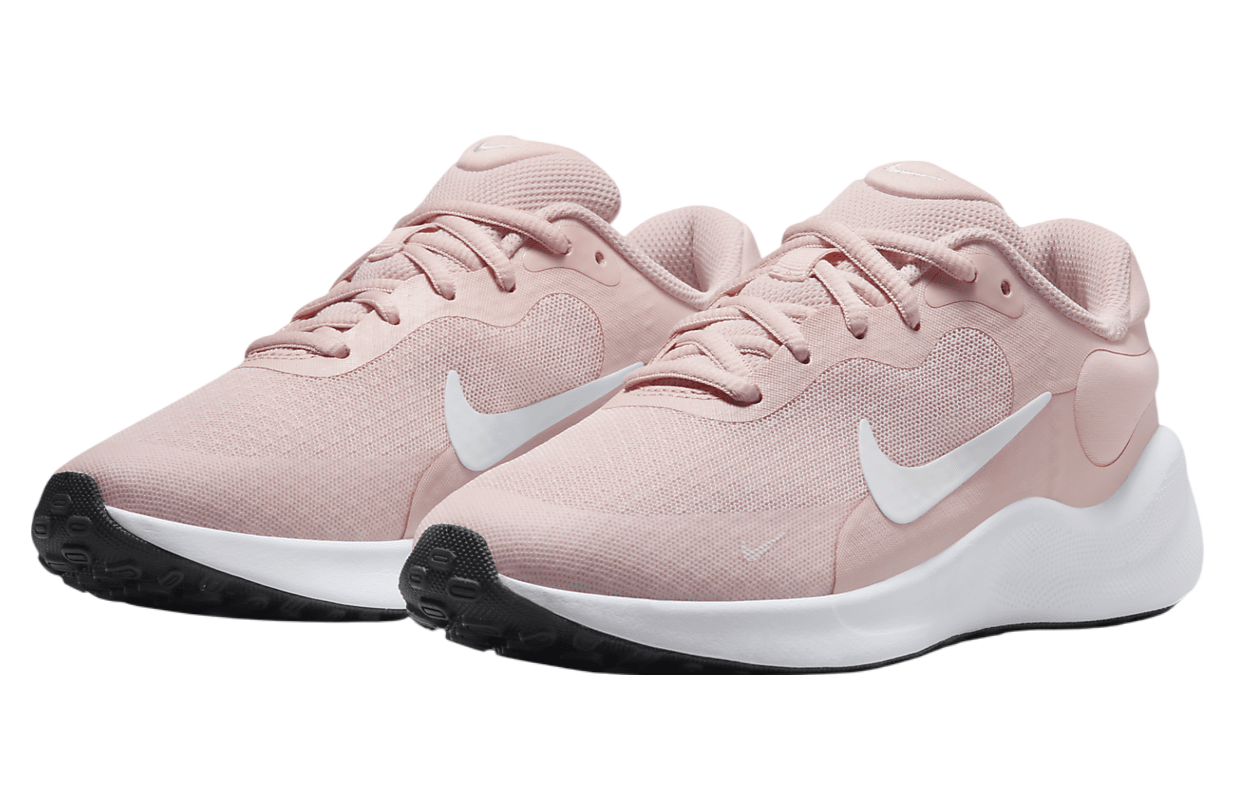 Nike Revolution 7 GS Echo Pink / White