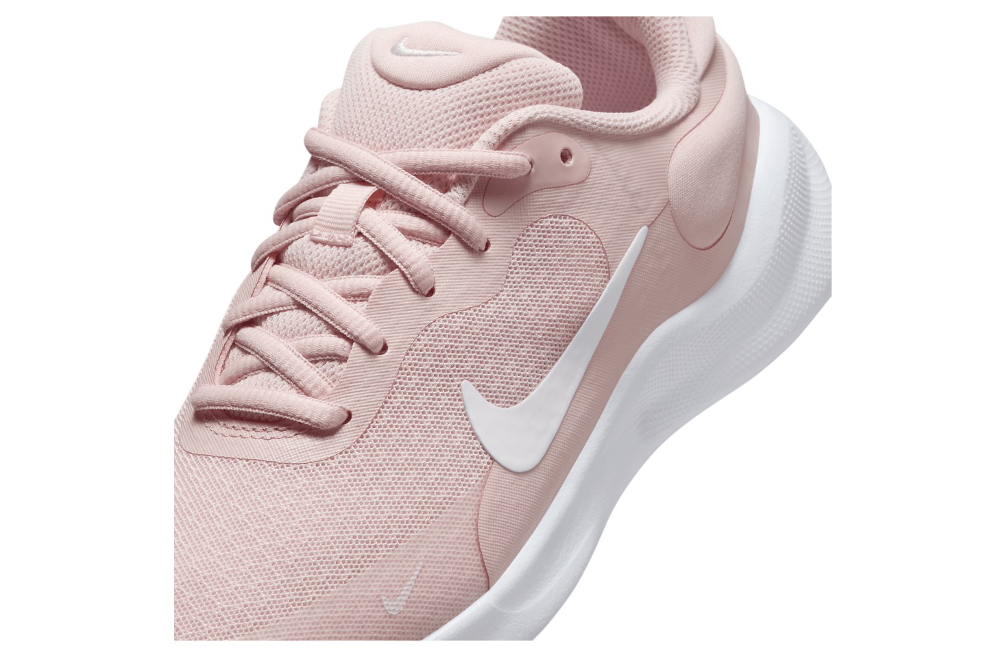 Nike Revolution 7 GS Echo Pink / White