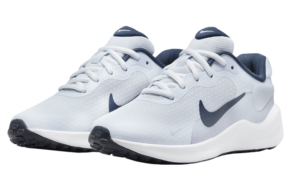 Nike Revolution 7 GS Football Grey / Lilac Bloom