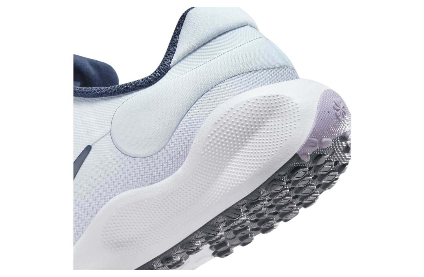 Nike Revolution 7 GS Football Grey / Lilac Bloom