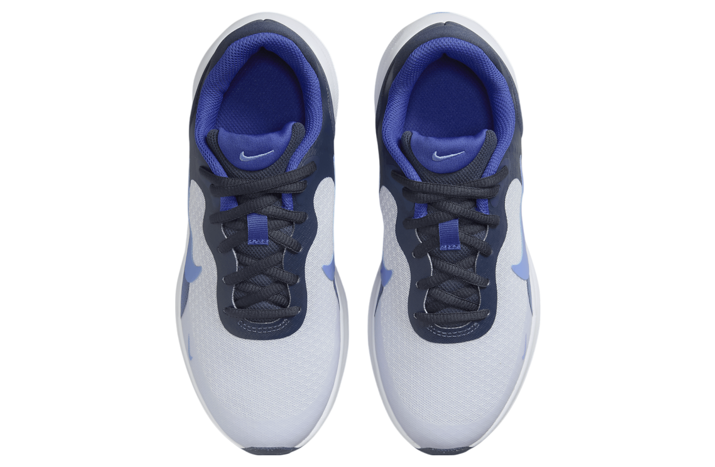 Nike Revolution 7 GS Football Grey / Thunder Blue