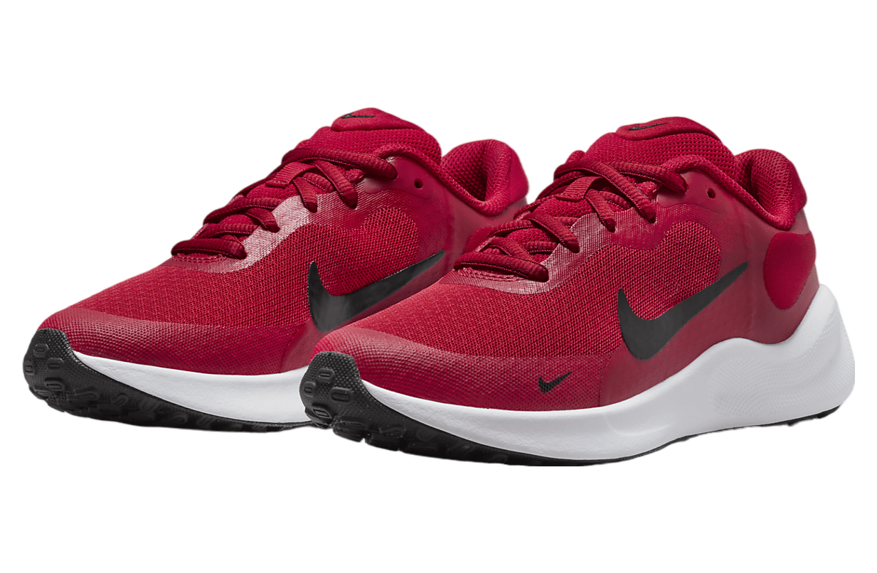 Nike Revolution 7 GS Gym Red / White