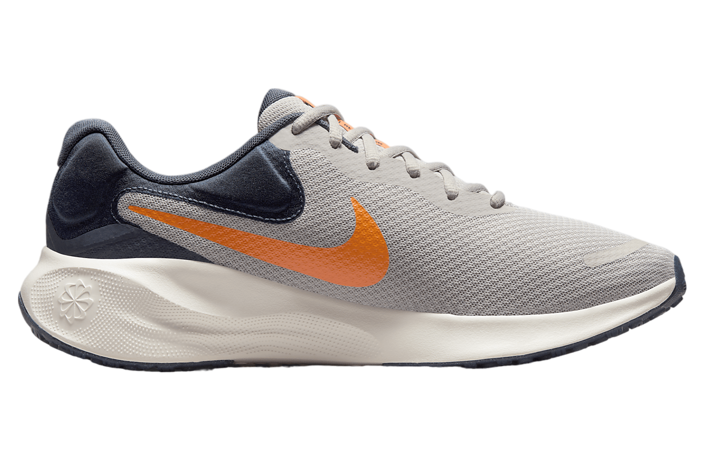 Nike Revolution 7 Light Iron Ore / Total Orange