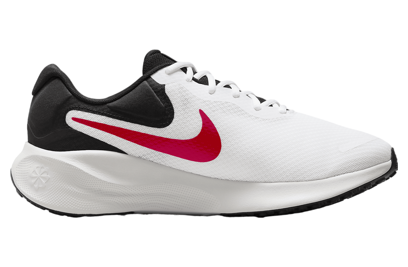 Nike Revolution 7 White / Fire Red