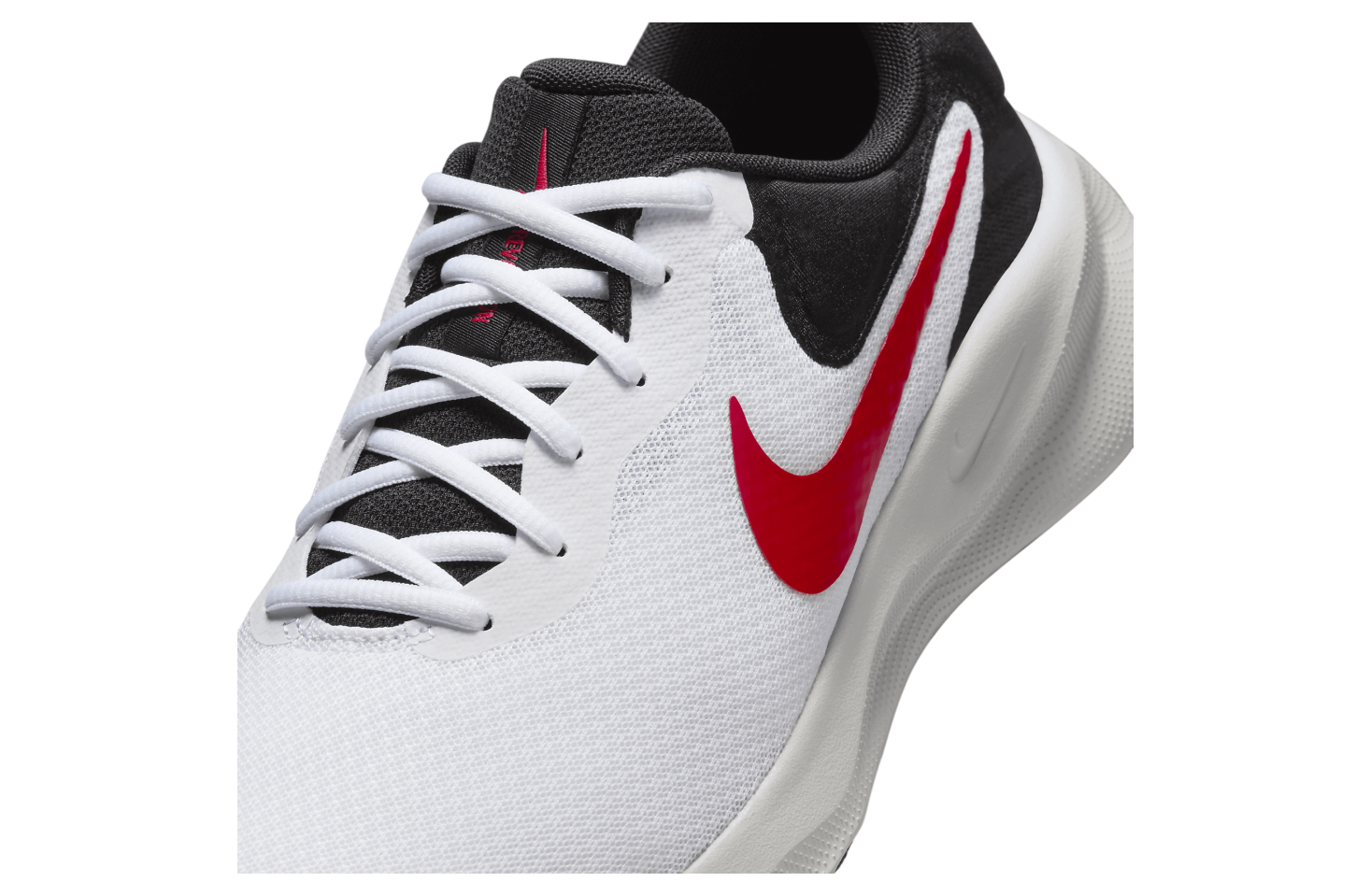 Nike Revolution 7 White / Fire Red