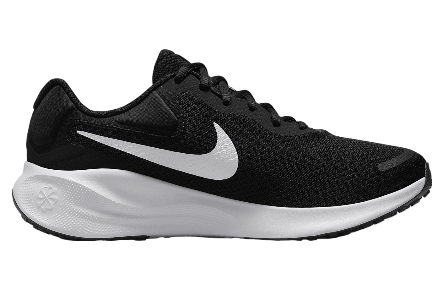 Nike Revolution 7 WMNS Black / White (Extra Wide)