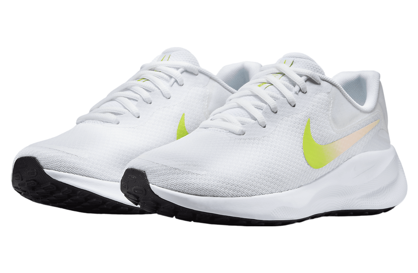 Nike Women s Revolution 7 Running Shoes Size 7.5 White Volt