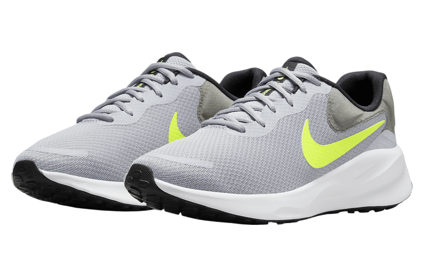 Nike Revolution 7 Wolf Grey / Volt