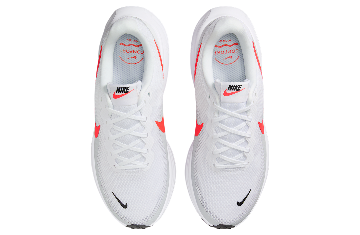 Nike Revolution 8 White / Pure Platinum / Bright Crimson