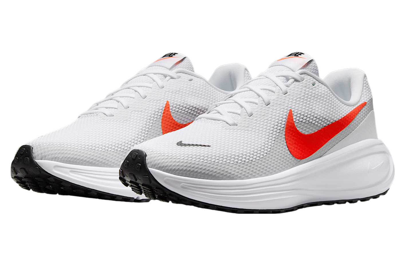 Nike Revolution 8 White / Pure Platinum / Bright Crimson