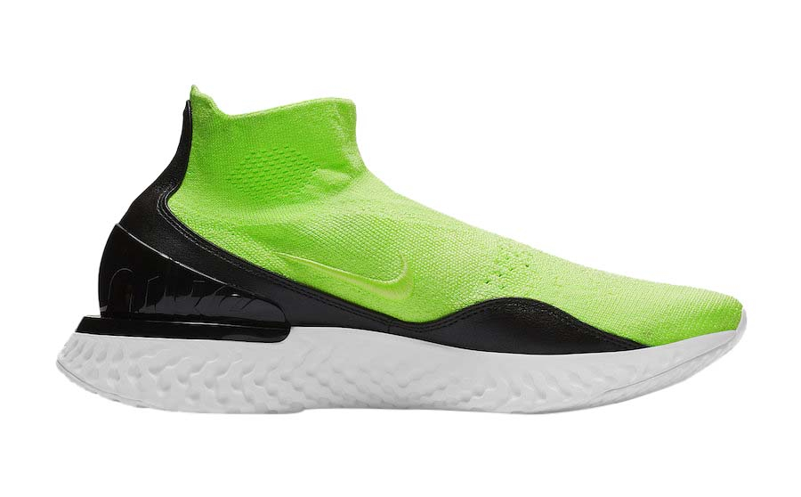 Nike Rise React Flyknit Lime Blast