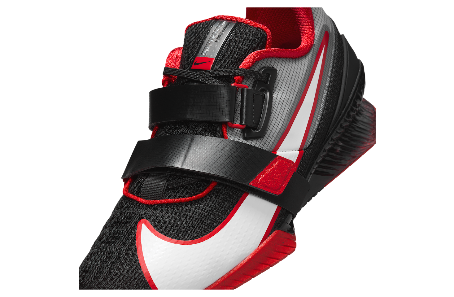Nike Romaleos 4 Weightlifting Shoes Men\'s Size 8.5 Black Red CD3463-003 Nike Romaleos 4 Black / University Red - Sep 2025 - CD3463  main image 2