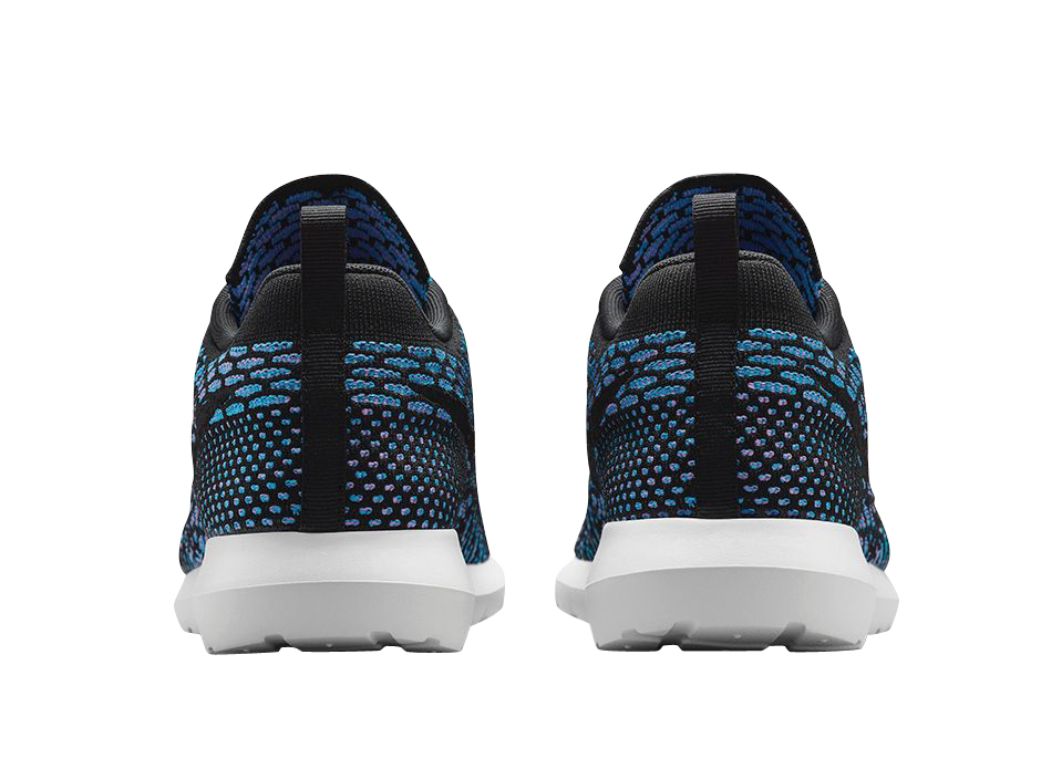Nike Roshe Run Flyknit - Black/Neo Turquoise 677243002