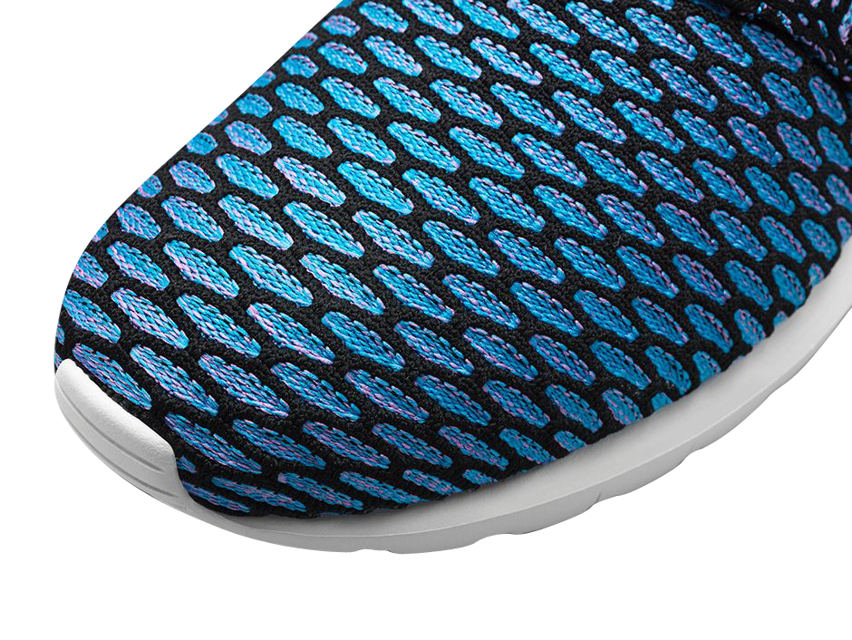 Nike Roshe Run Flyknit - Black/Neo Turquoise 677243002