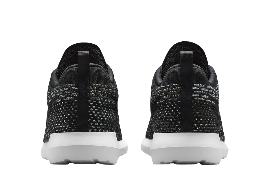 Nike Roshe Run Flyknit - Black/Sequoia 677243003
