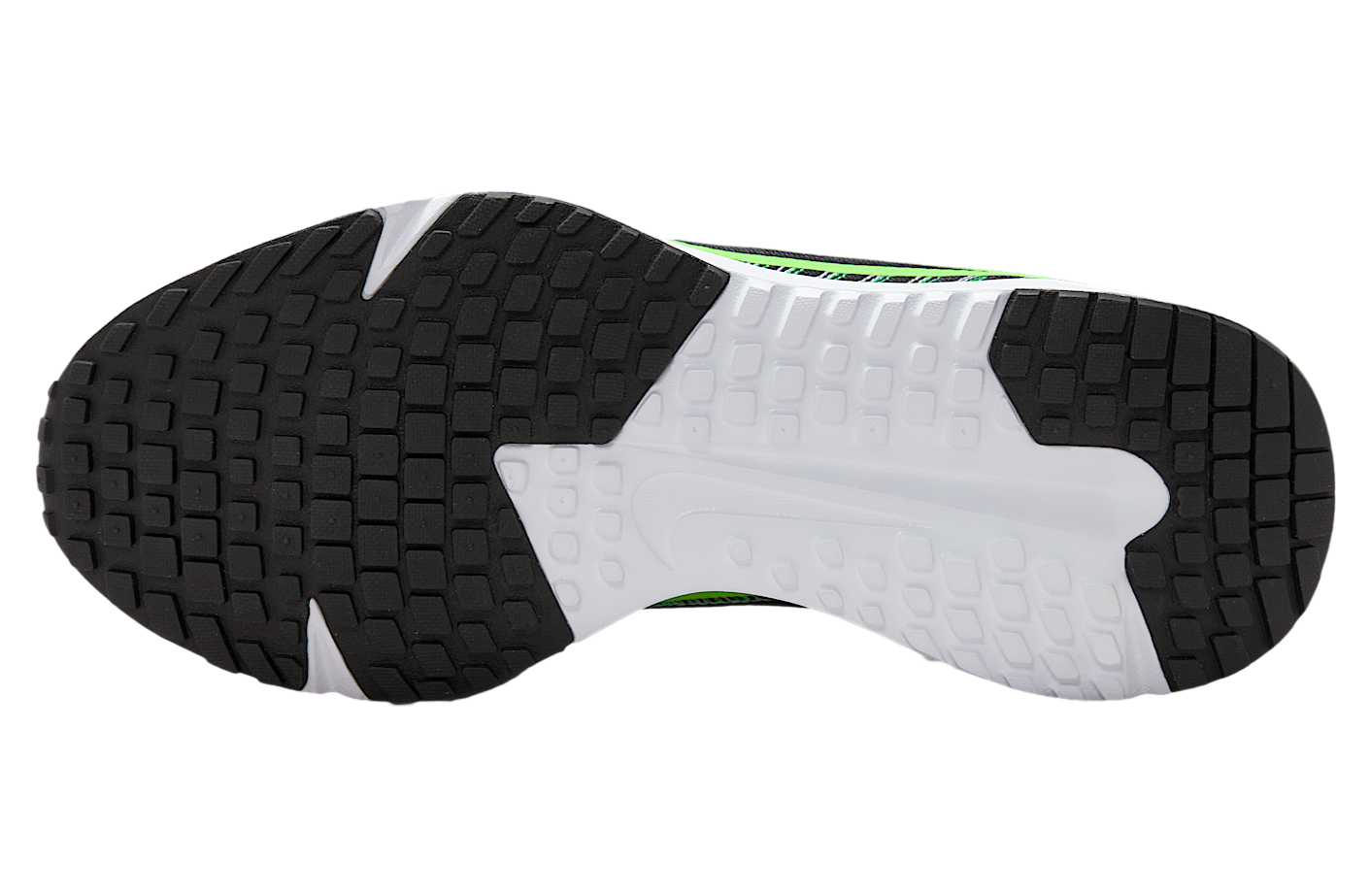 Nike Run Defy Black / Green Shock