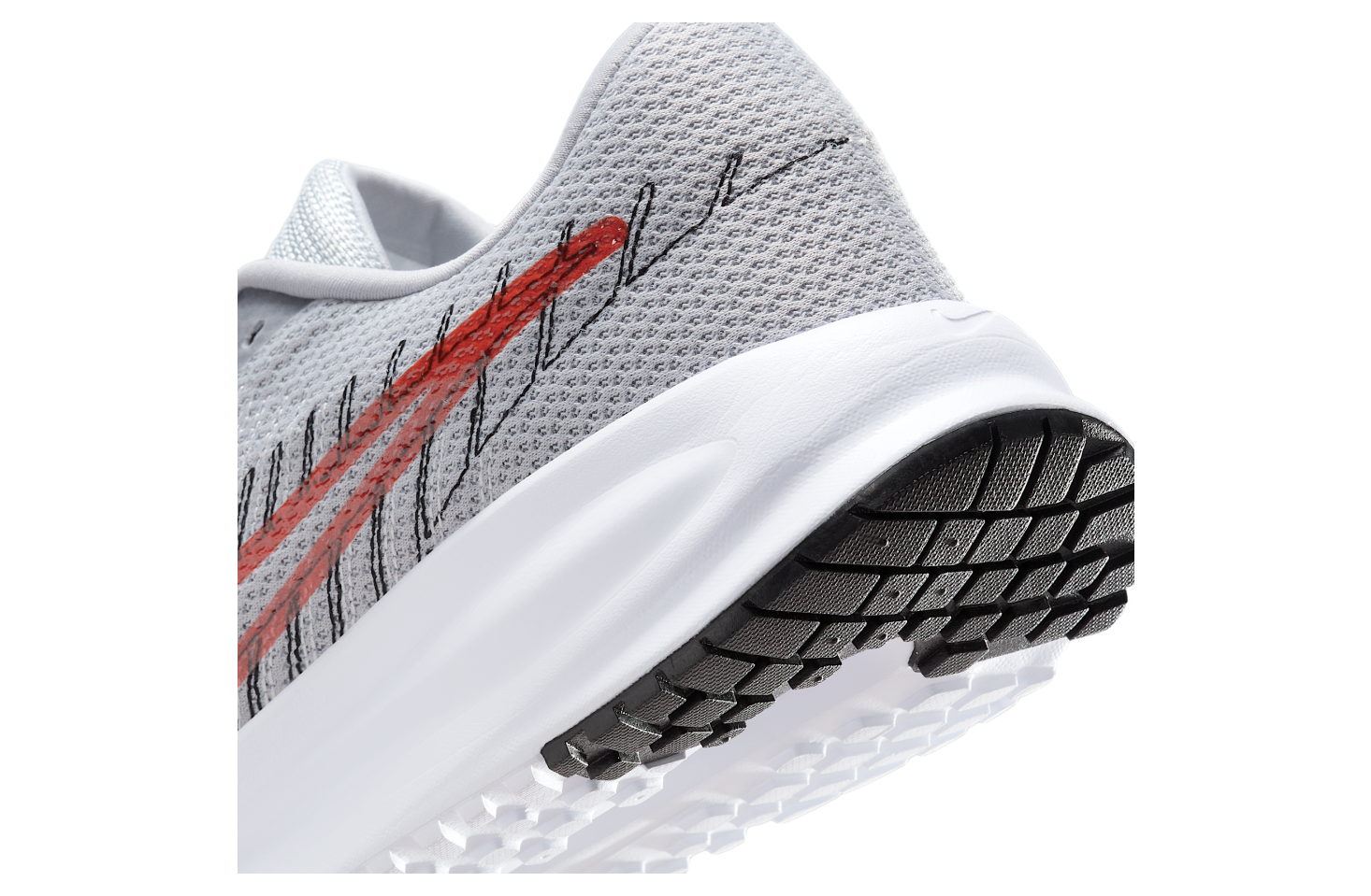 Nike Run Defy Wolf Grey / Black