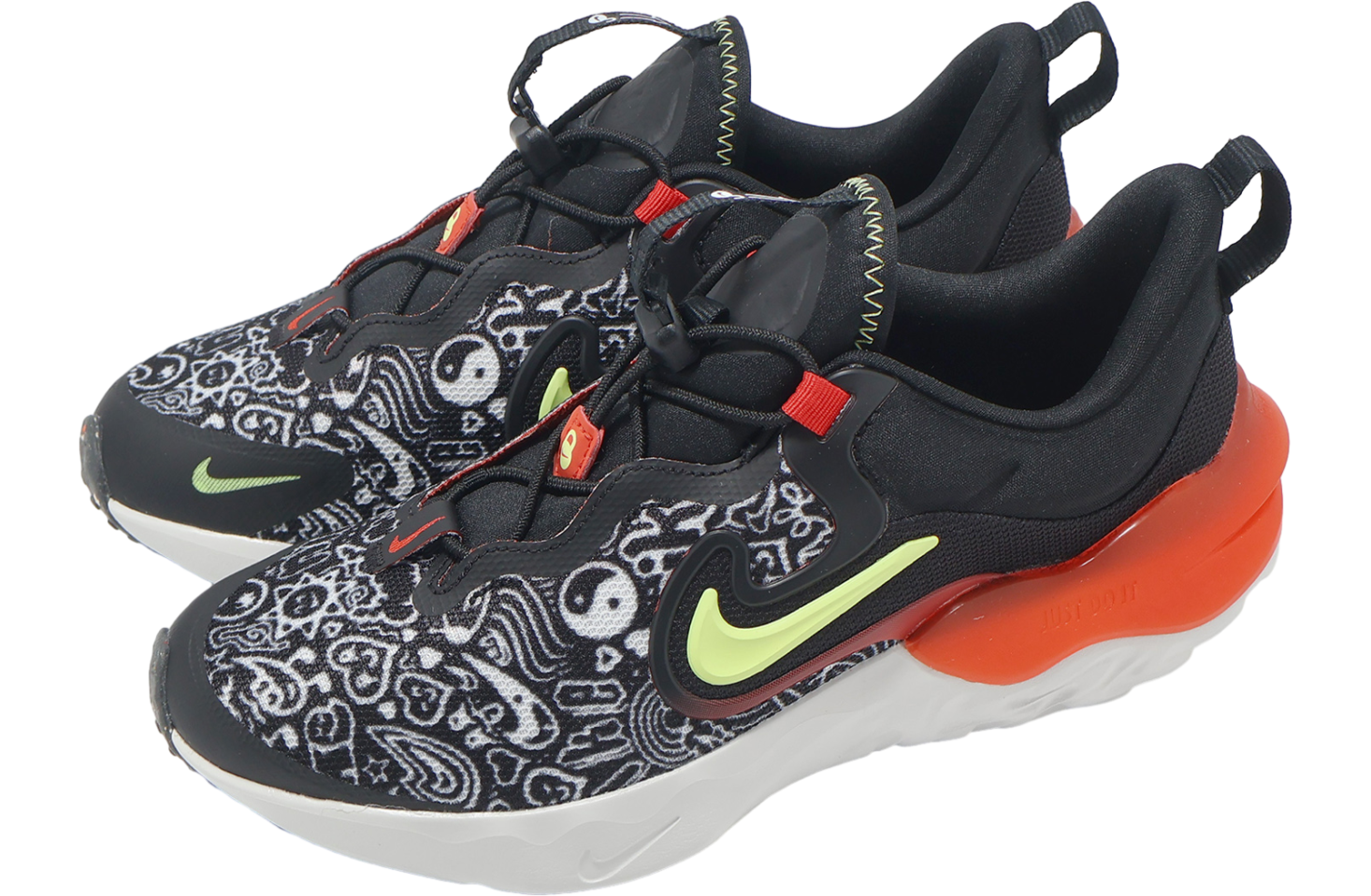 Nike Run Flow JP GS Black / Lt Lemon Twist