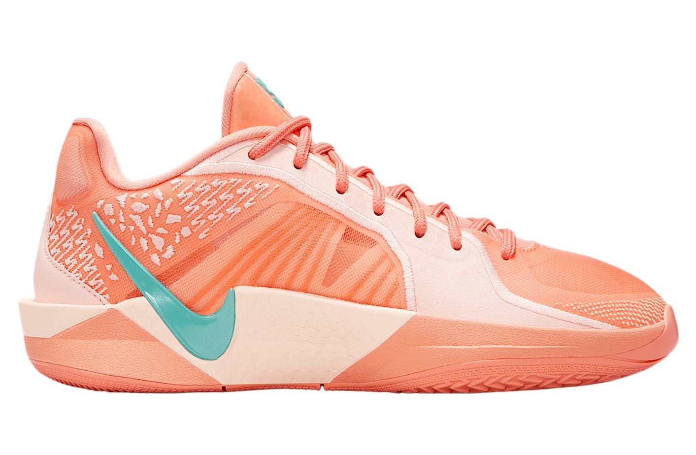 Nike Sabrina 2 Apricot Agate / Washed Coral / Washed Teal / Light Bone