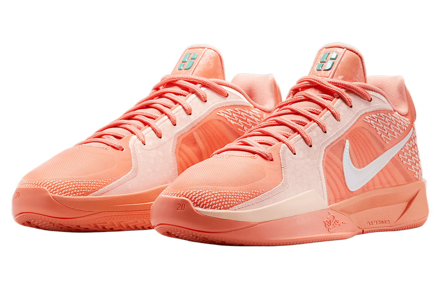 Nike Sabrina 2 Apricot Agate / Washed Coral / Washed Teal / Light Bone