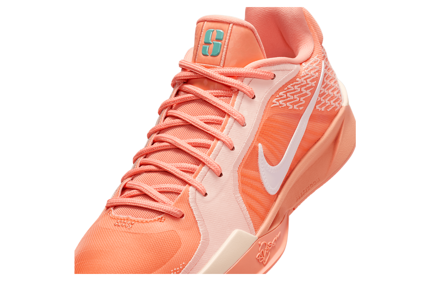 Nike Sabrina 2 Apricot Agate / Washed Coral / Washed Teal / Light Bone