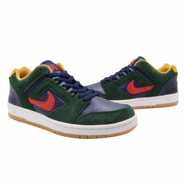 Nike SB Air Force 2 Low Midnight Green AO0300364 - KicksOnFire.com