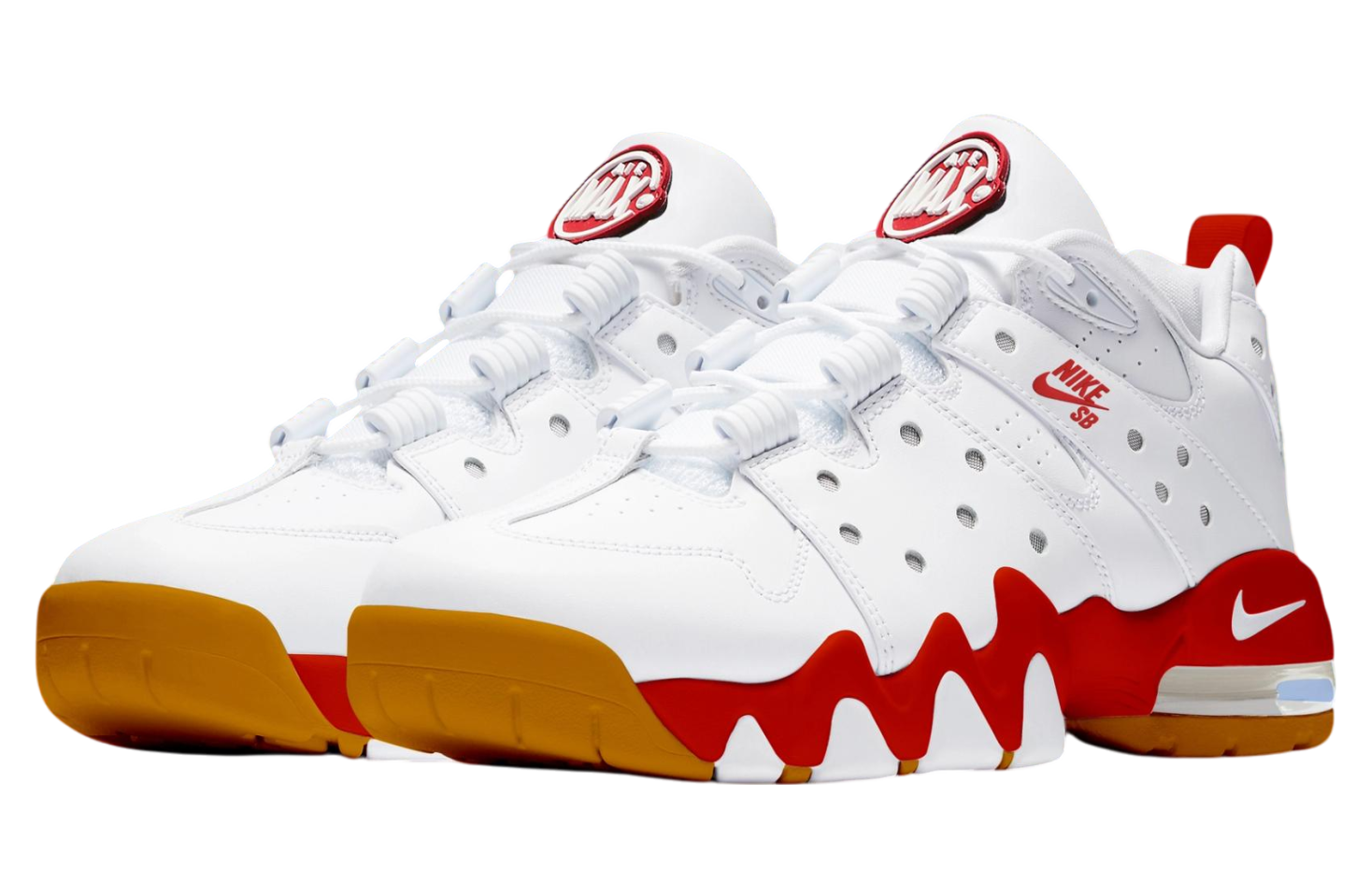 Nike Sb Air Max2 Cb 94 Low White / Varsity Red
