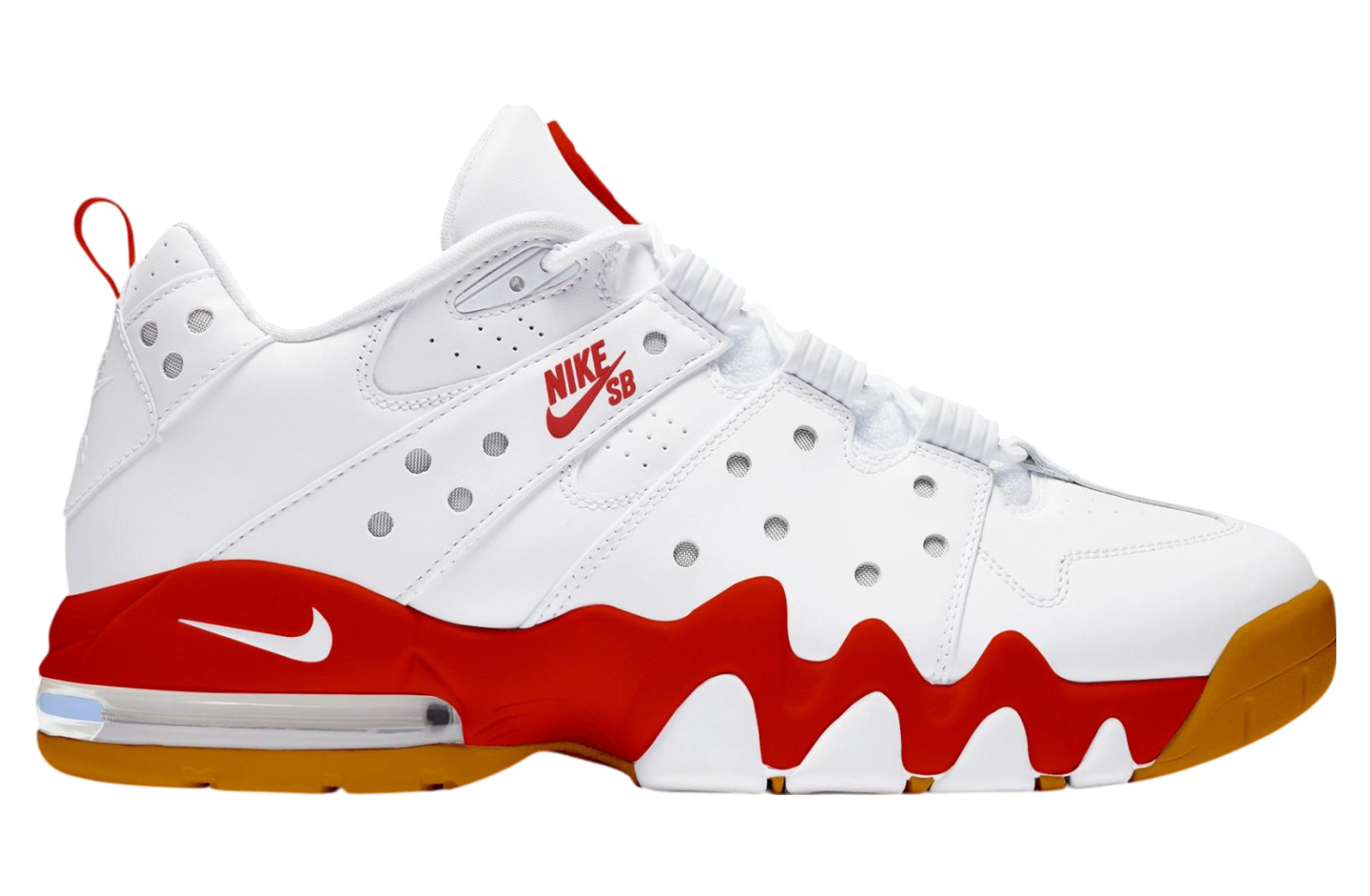 Nike Sb Air Max2 Cb 94 Low White / Varsity Red