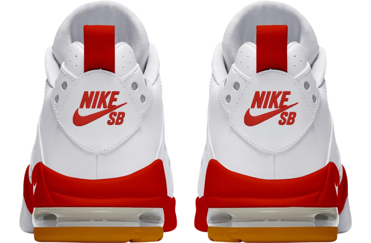 Nike Sb Air Max2 Cb 94 Low White / Varsity Red