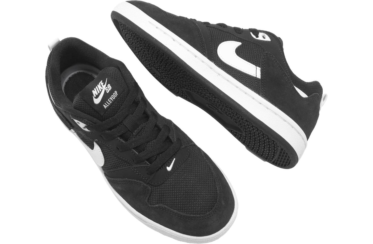 Nike Sb Alleyoop Gs Black / White