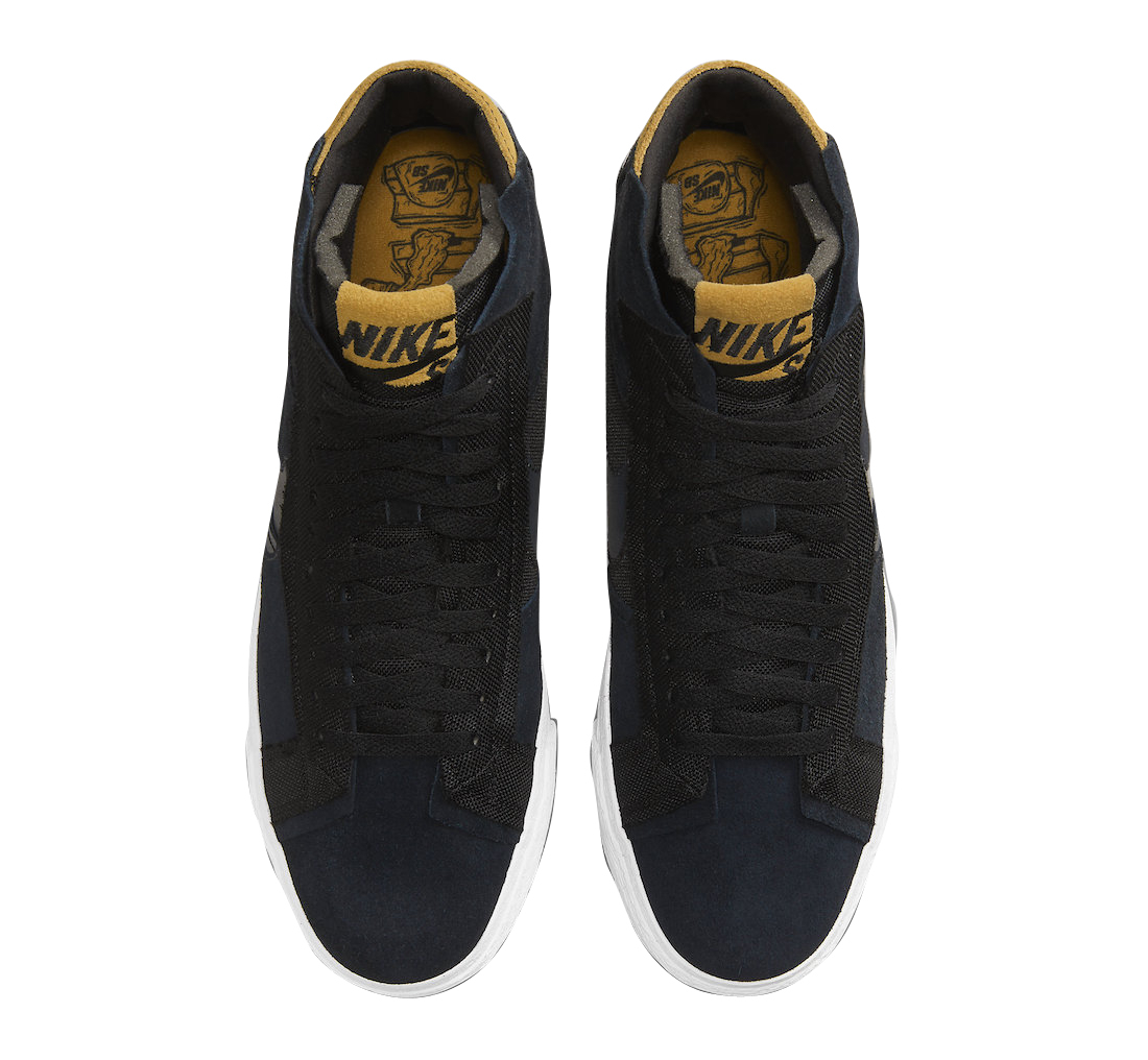 BUY Nike SB Blazer Mid Black Desert Ochre | Kixify Marketplace