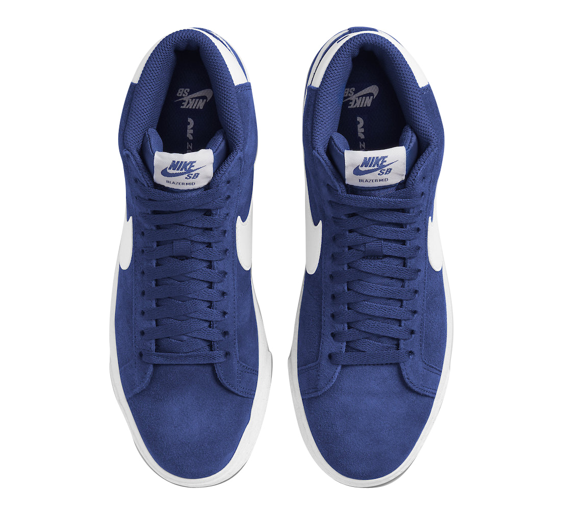 Nike sb blue suede best sale